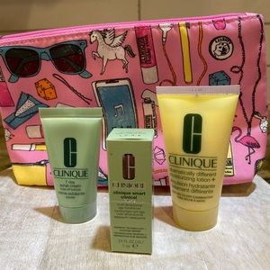 Clinique Travel Set with Cosmetic Bag